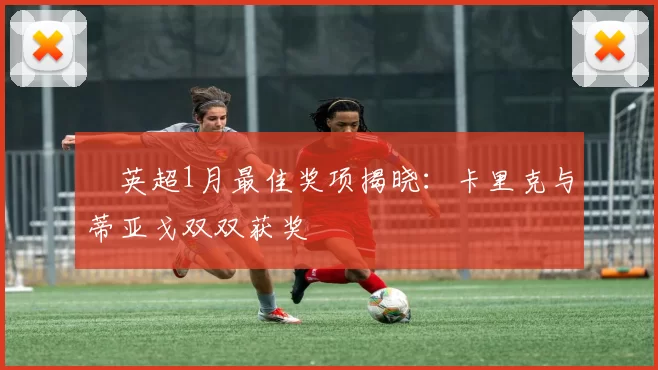 ​英超1月最佳奖项揭晓：卡里克与蒂亚戈双双获奖
